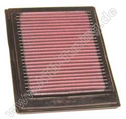 K&N Luftfilter Ford (D) Fusion (JU) 1.25 Liter Benziner 75, 80, 100 PS (55, 59, 74 kW) 08/2004-06/2012