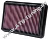 K&N Luftfilter Nissan Navara (D40) 2.5 dCi