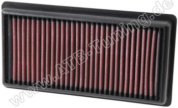 K&N Luftfilter Citroen C3 Aircross II 1.2 PureTech Benziner 82 PS (60 kW) ab 06/2017