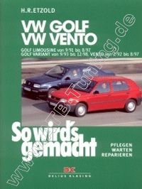  VW Vento - So wirds gemacht Benziner 02/1992-08/1997