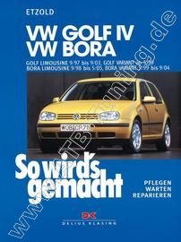  VW Golf IV (Limousine/ Variant) - So wirds gemacht Benziner 09/1997-09/2003