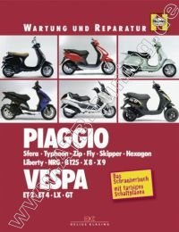  Piaggio-Motorrad Hexagon / Super Hexagon - Wartung und Reparatur 125 ccm 1994-2003