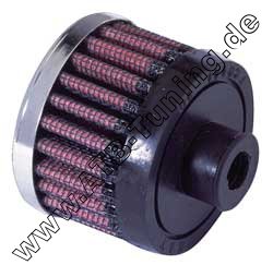K&N Universal-Luftfilter mit Chromkappe 10 mm  