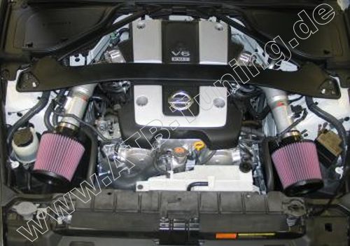 Nissan 370 Z 3.7 i Benziner 328/331 PS K&N Typhoon-Kit