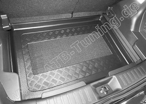 Nissan Juke Facelift (Fließheck, 5-trg.) Kofferraumwanne Nissan Juke Facelift (Fließheck, 5-trg.) Kofferraumwanne