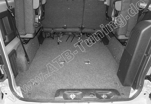 Nissan NV 200 Kasten Kofferraumwanne Nissan NV 200 Kasten Kofferraumwanne