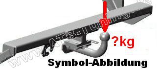 Anhngelasterhhung Toyota ProAce (E) ab 02/2016