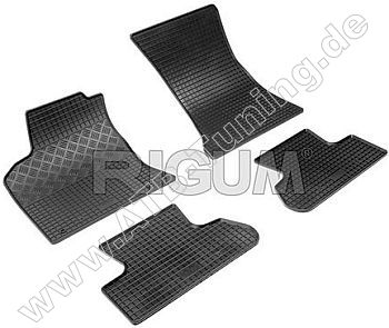 Fumatten (Gummimatten) Audi Q5 (8R) 08/2008-12/2016