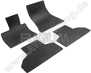 Fumatten (Gummimatten) BMW X6 (F16) ab 08/2014