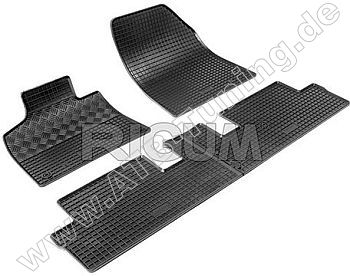 Fumatten (Gummimatten) Citroen C4 Picasso II 02/2013-11/2020