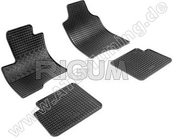 Fumatten (Gummimatten) Fiat Panda III (312) ab 03/2012