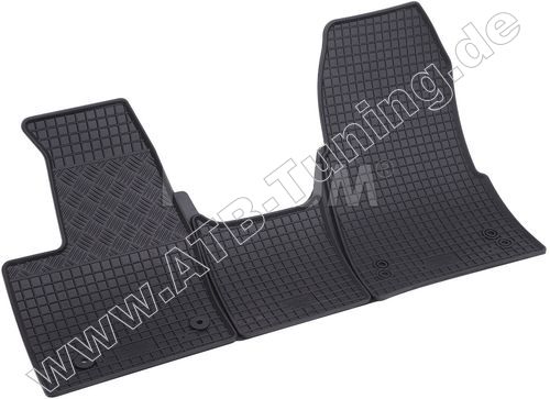 Fumatten (Gummimatten) Ford (D) Tourneo Custom Facelift 02/2018-2023