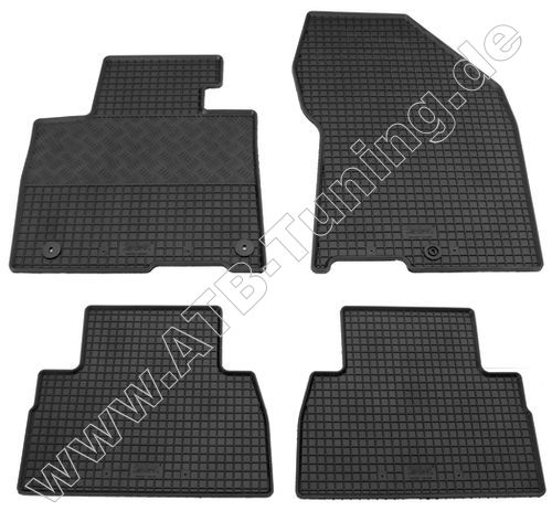 Fumatten (Gummimatten) Hyundai Santa Fe IV (TM) 2018-2020