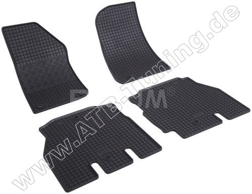 Fumatten (Gummimatten) Jeep Wrangler IV (JL) ab 2018