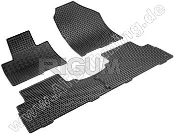 Fumatten (Gummimatten) Kia Sorento III (UM) ab 01/2015