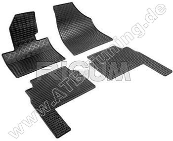 Fumatten (Gummimatten) Kia Sorento II (XM) 11/2009-2013