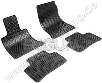 Fumatten (Gummimatten) Mercedes GLK (X204) 2008-2015