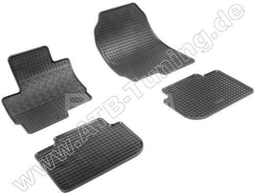 Fumatten (Gummimatten) Mitsubishi Colt 5-trig 2008-2012