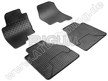 Fumatten (Gummimatten) Nissan Navara (D40) 2005-2010