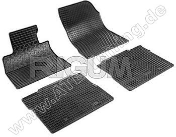 Fumatten (Gummimatten) Nissan Note (E12) ab 06/2013