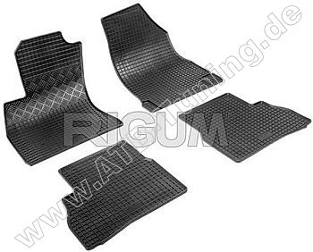 Fumatten (Gummimatten) Fiat Doblo II ab 2010