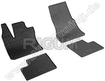 Fumatten (Gummimatten) MCC Smart ForFour ab 07/2014