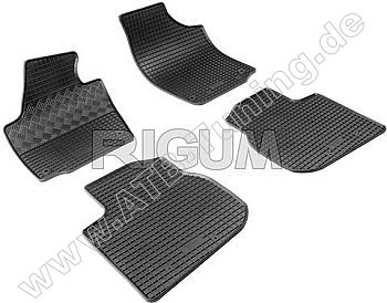 Fumatten (Gummimatten) Seat Toledo IV (KG) ab 2012