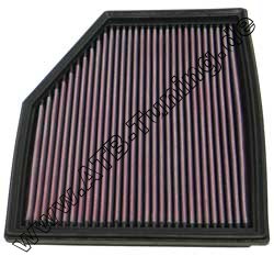 K&N Luftfilter BMW 525i (E60, E61) Benziner 192/218 PS (141/160 kW) 07/2003-12/2010
