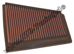 K&N Luftfilter VW Polo V (6R, 6C) 1.2 i Benziner 60/70 PS (44/51 kW) 06/2009-03/2014