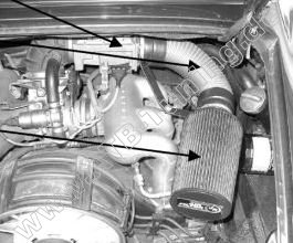 JR Direkt-Kit Porsche 911 3.2 L Benziner 217/231 PS (160/170 kW) 1986-1989