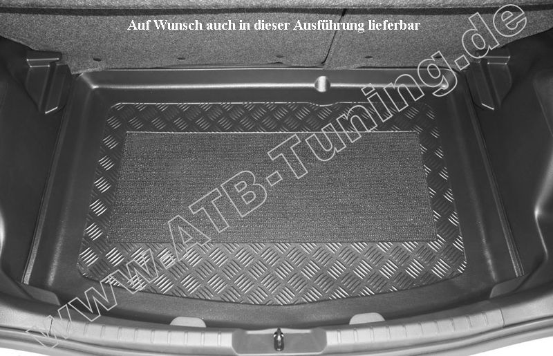 Toyota Yaris III Hybrid (Flie�heck, 3/5-trg.) Kofferraumwanne