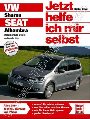 VW Sharan II 7N ab 2015 Dieselmotor Reparaturanleitung Motor