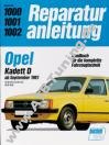 Opel Kadett D - Reparaturanleitung