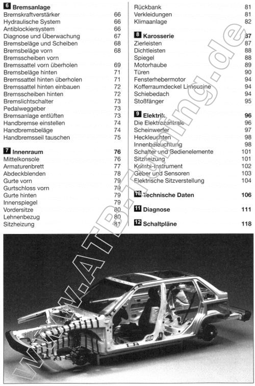   Benziner Volvo S70, V70 - Reparaturanleitung