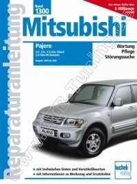  Mitsubishi Pajero - Reparaturanleitung 1999-2003