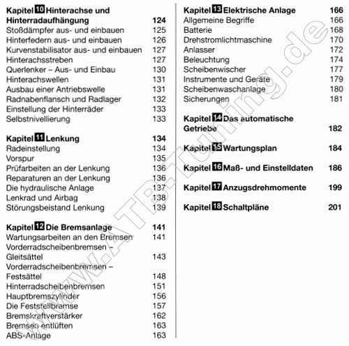   Benziner Mercedes E-Klasse (W211) Benziner - Reparaturanleitung