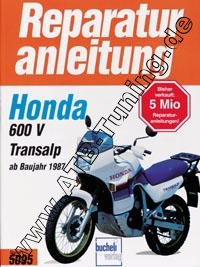  Honda-Motorrad 600 V Transalp - Reparaturanleitung 27/50 PS (20/37 kW) ab 1987