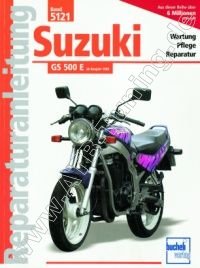 Suzuki GS 500 E - Reparaturanleitung