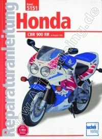  Honda-Motorrad CBR 900 RR - Reparaturanleitung ab 1992