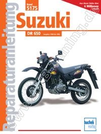  Suzuki-Motorrad DR 650 - Reparaturanleitung 1990-1996