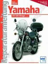  Yamaha-Motorrad XV 535 V2 - Reparaturanleitung 27/46 PS (20/34 kW) ab 1988