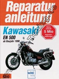  Kawasaki-Motorrad EN 500 - Reparaturanleitung ab 1990
