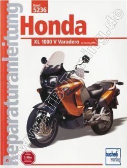  Honda-Motorrad XL 1000 Varadero - Reparaturanleitung ab 1999