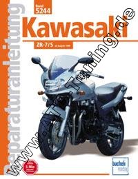  Kawasaki-Motorrad ZR-7/ S - Reparaturanleitung ab 1999