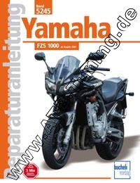  Yamaha-Motorrad FZS 1000 - Reparaturanleitung ab 2001