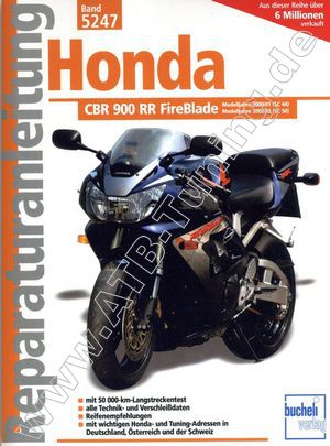  Honda-Motorrad CBR 900 Fireblade RR (SC44, SC50) - Reparaturanleitung 2000-2003