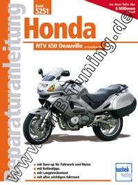 Honda NTV 650 Deauville - Reparaturanleitung