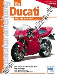  Ducati-Motorrad 996 - Reparaturanleitung ab 1994