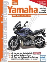  Yamaha-Motorrad TDM 900 - Reparaturanleitung ab 2002
