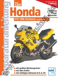 Honda VTR 1000 FireStorm - Reparaturanleitung